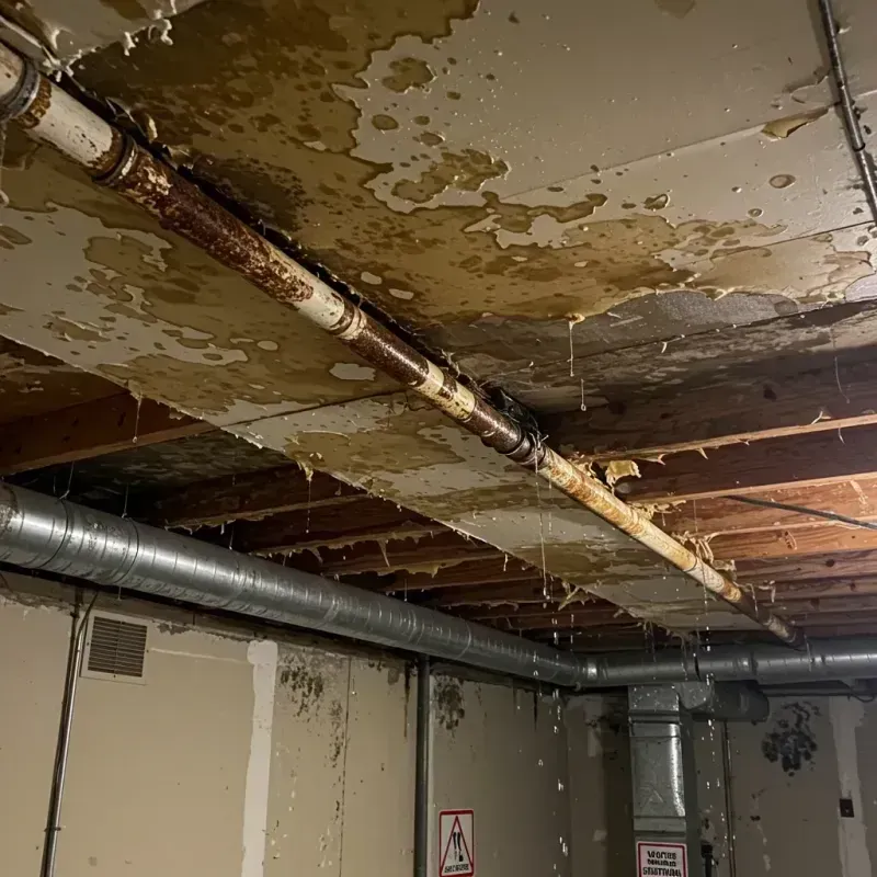 Ceiling Water Damage Repair in Leon, IA